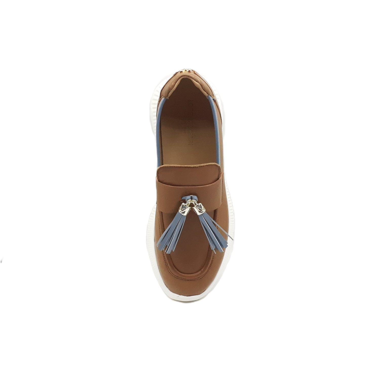Mocassino Amber 9 Cuoio/ardesia