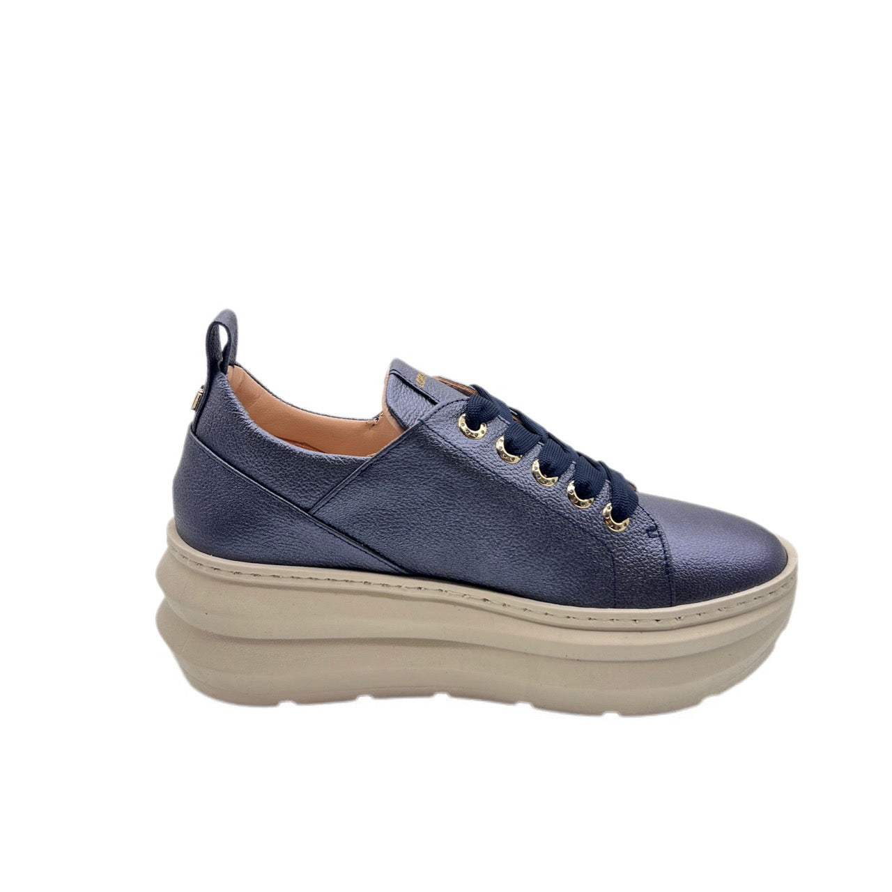 Sneakers Brigid Blu/Crema