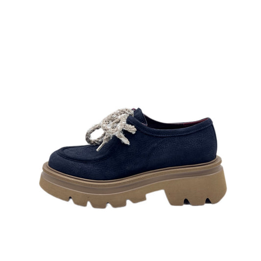 Stringata Carlotta 12 Blu