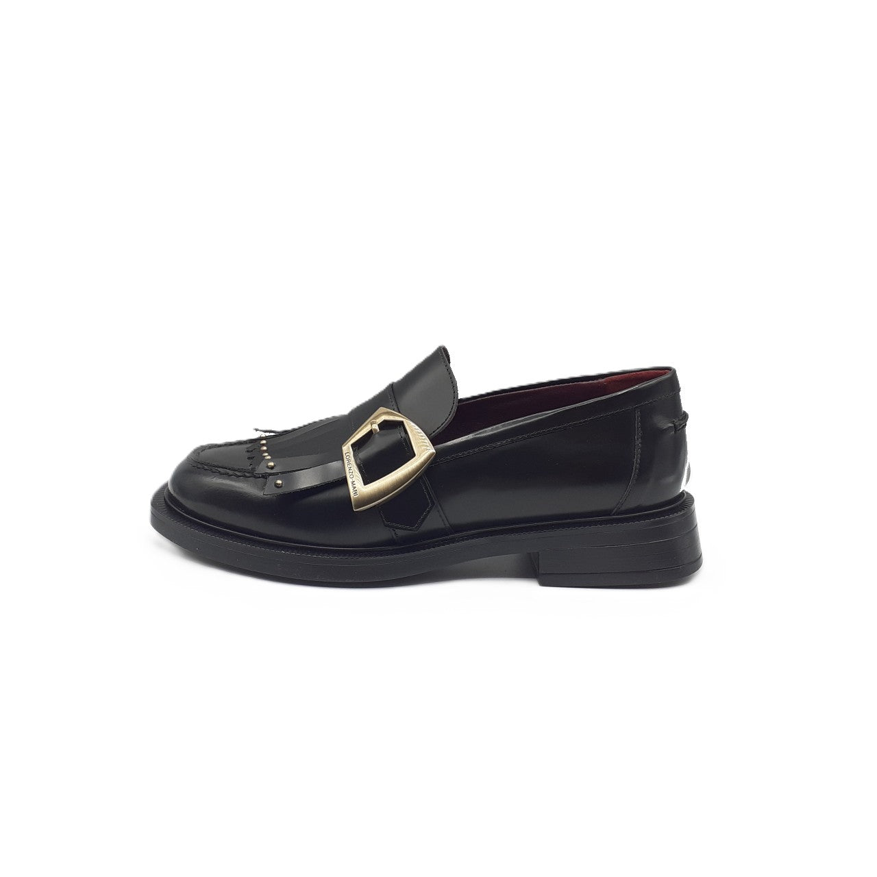 Ginevra 1 Black Moccasin