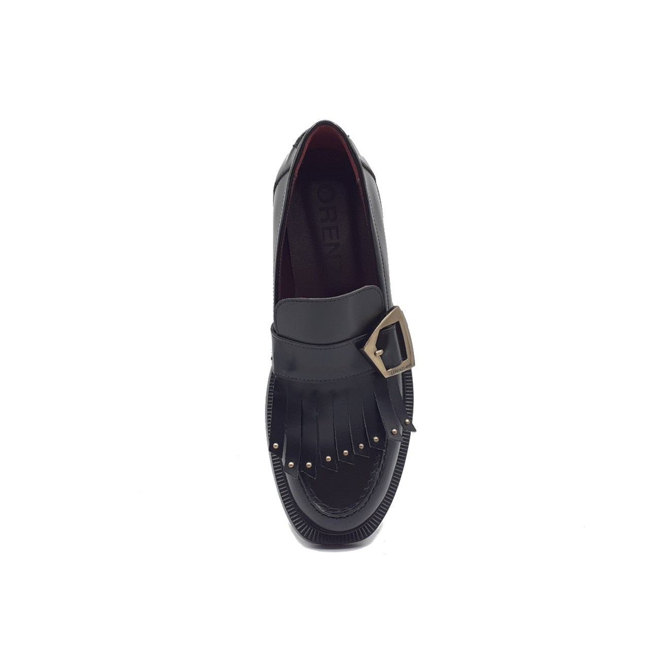 Ginevra 1 Black Moccasin