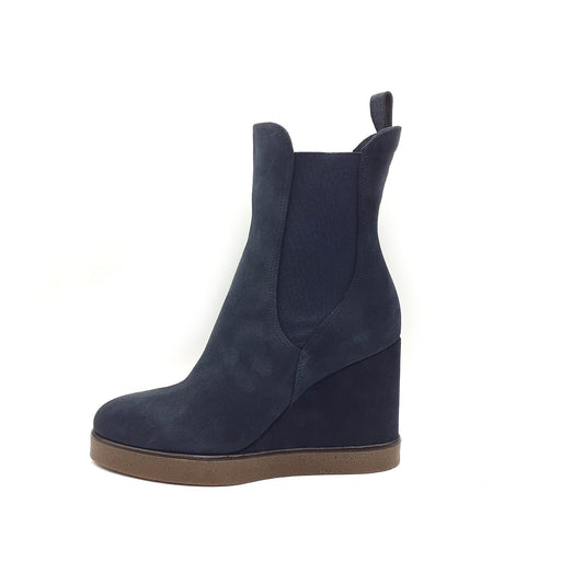Nicole Blue Ankle Boot