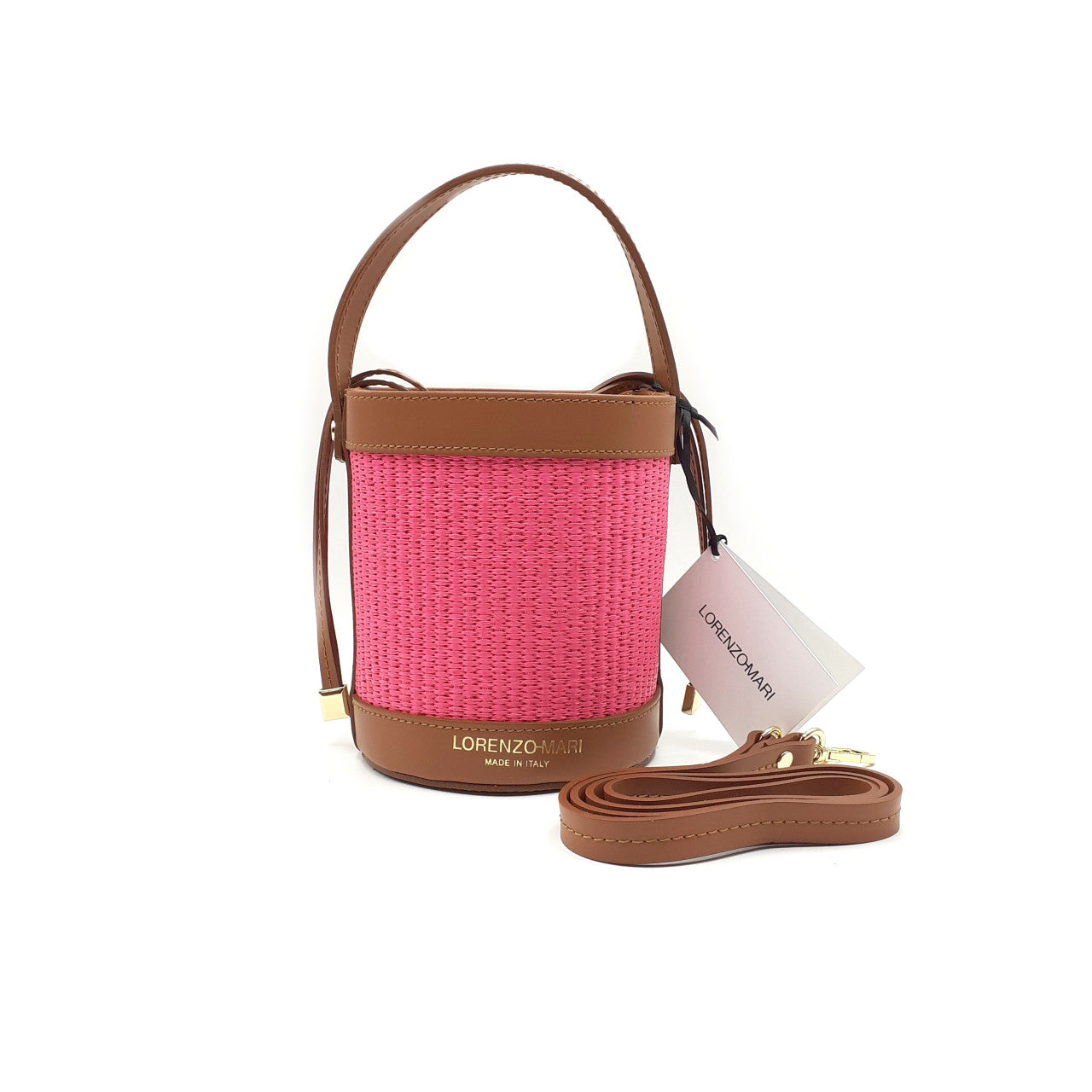 New Secchiello Panfilo Rafia Fuxia