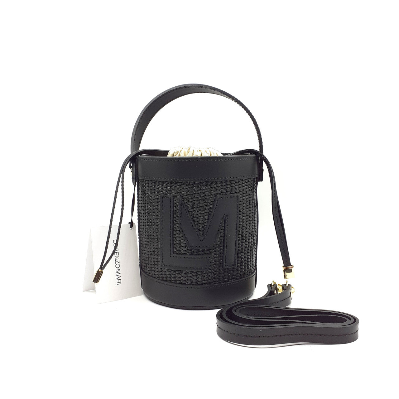 New Secchiello Panfilo Rafia Nero