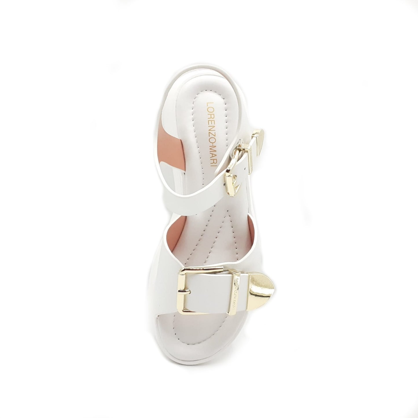 Zoe White Sandal