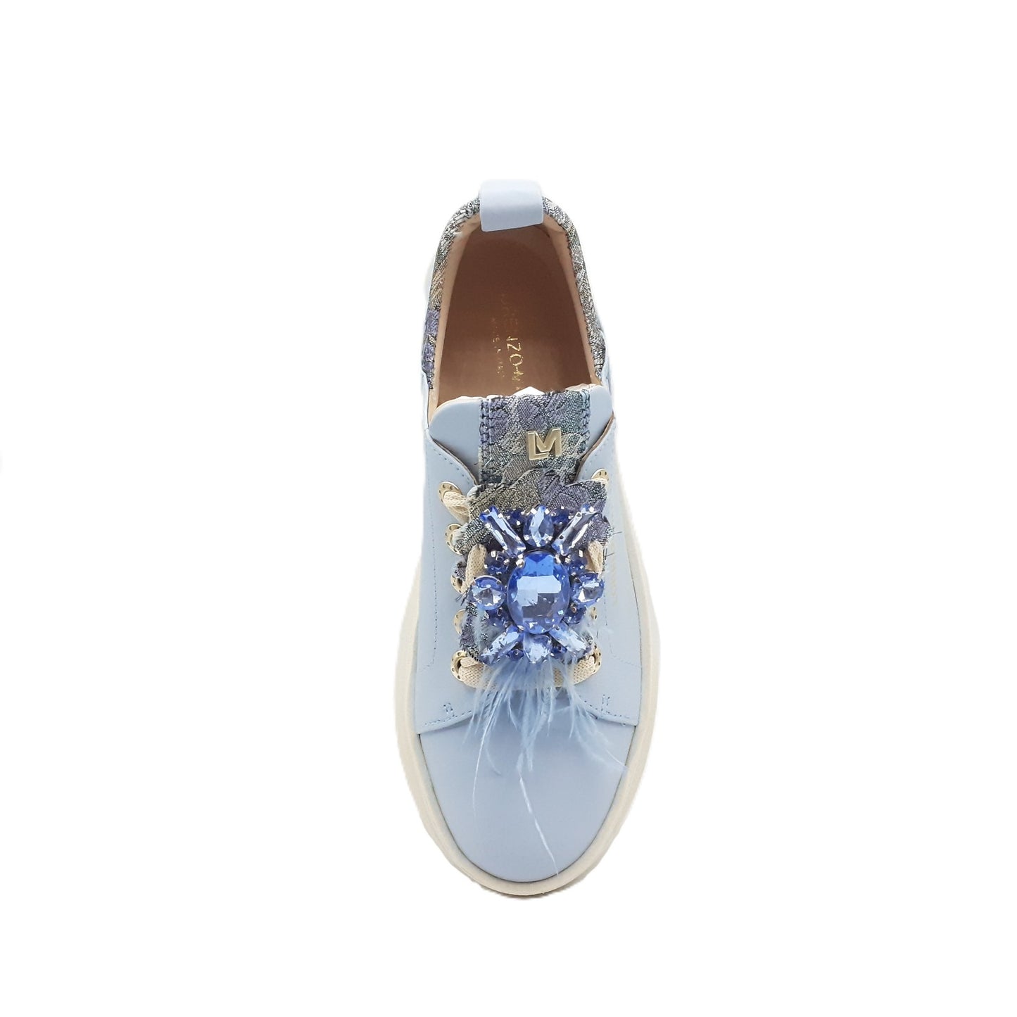 Sneakers Veronica Flower Cielo