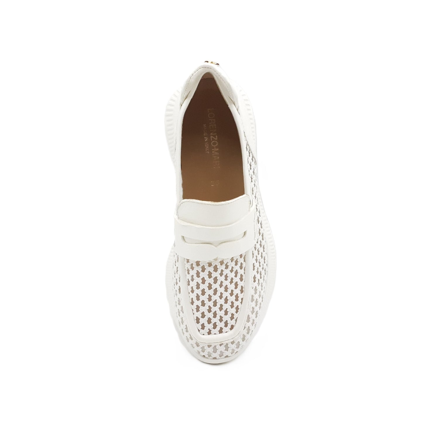 Mocassino Amber 11 rafia white