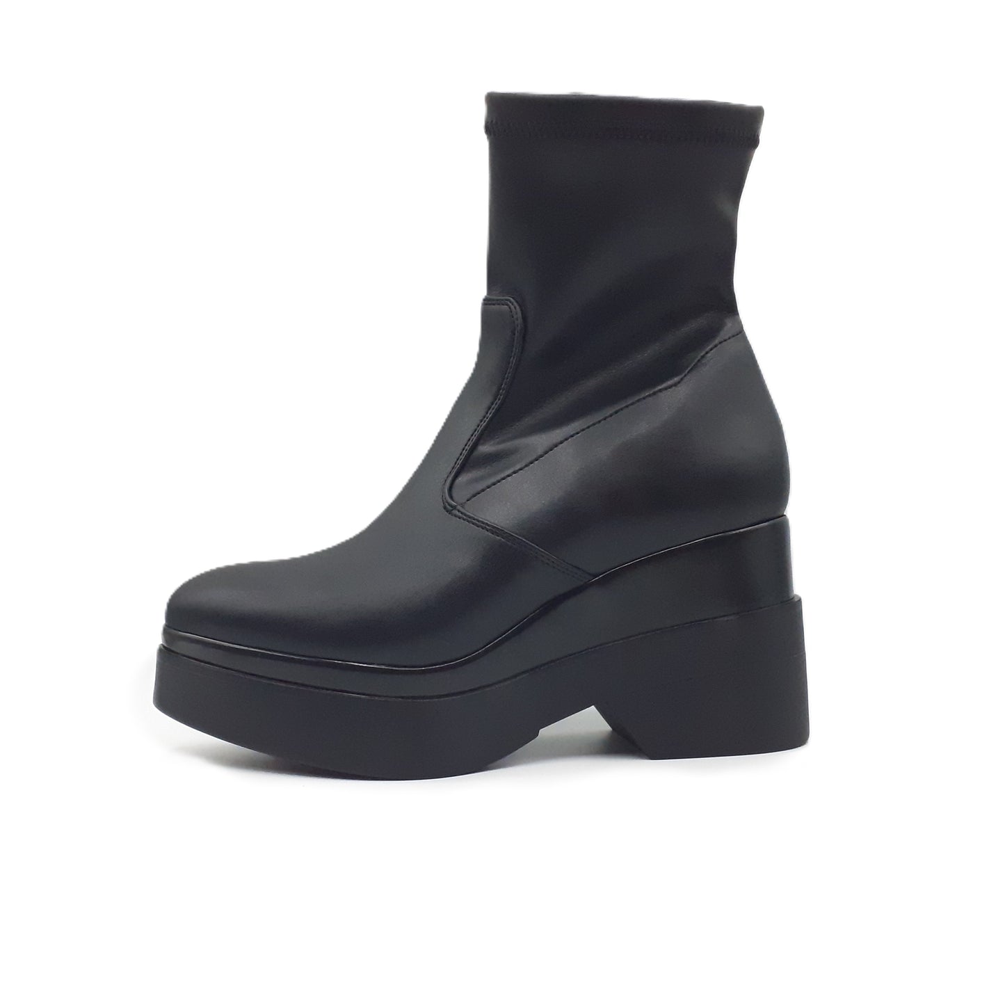 Stivaletto Polly 2 nero in pelle