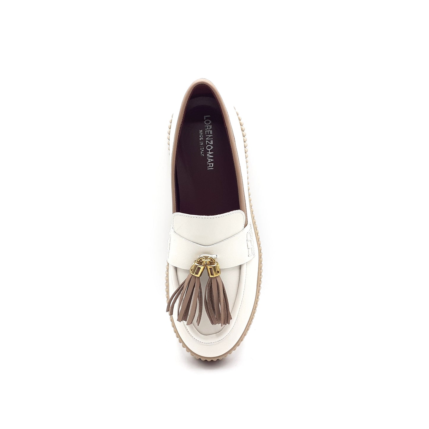 Sally Off White Moccasin