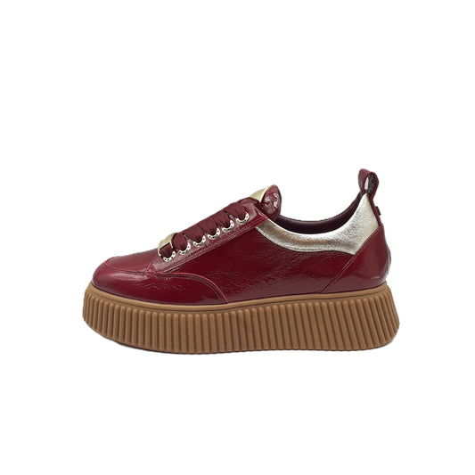 Sally 26 nude/platinum sneakers