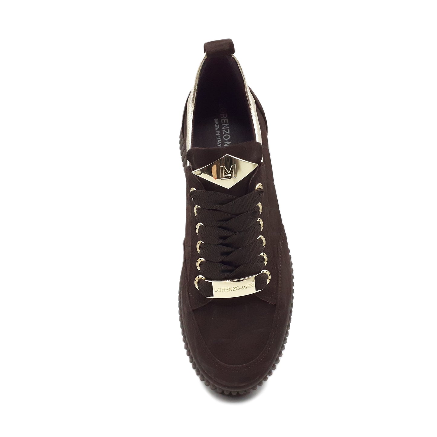 Sally 26 nude/platinum sneakers