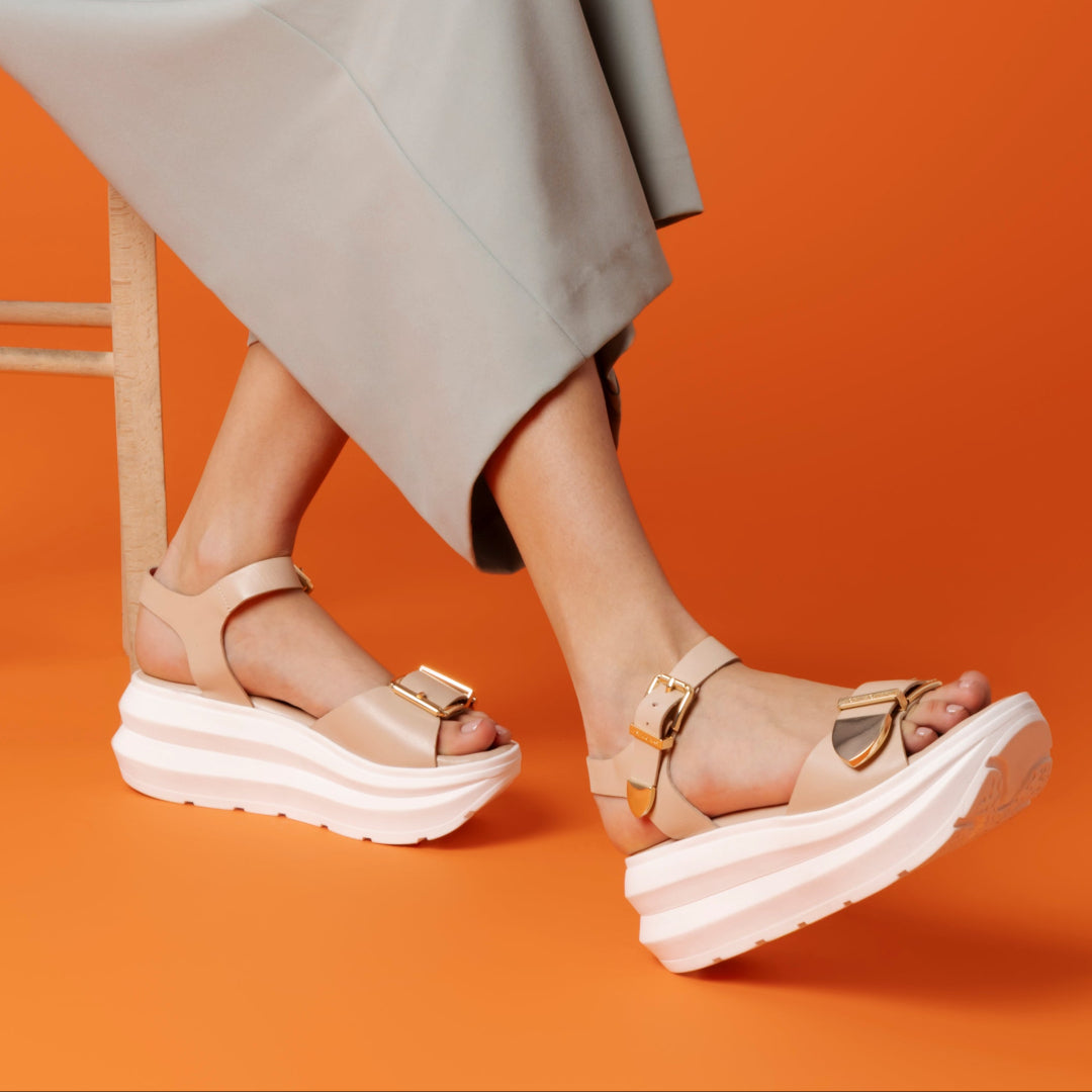 Zoe Nude Sandal
