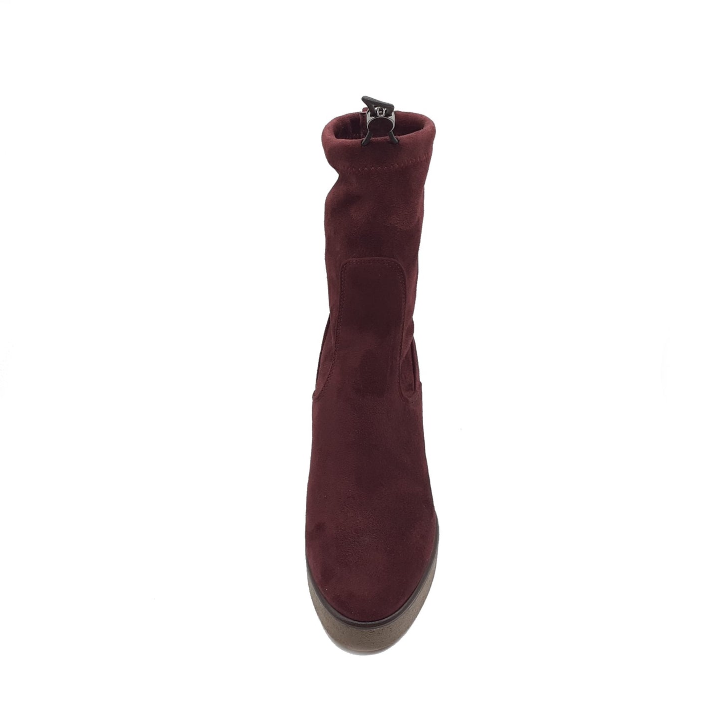 Nicole 3 Burgundy Ankle Boot