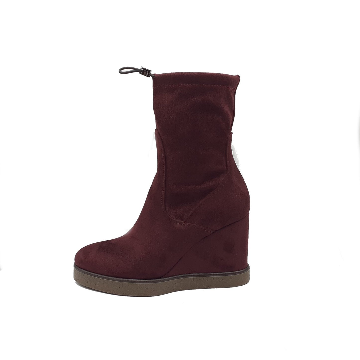 Nicole 3 Burgundy Ankle Boot