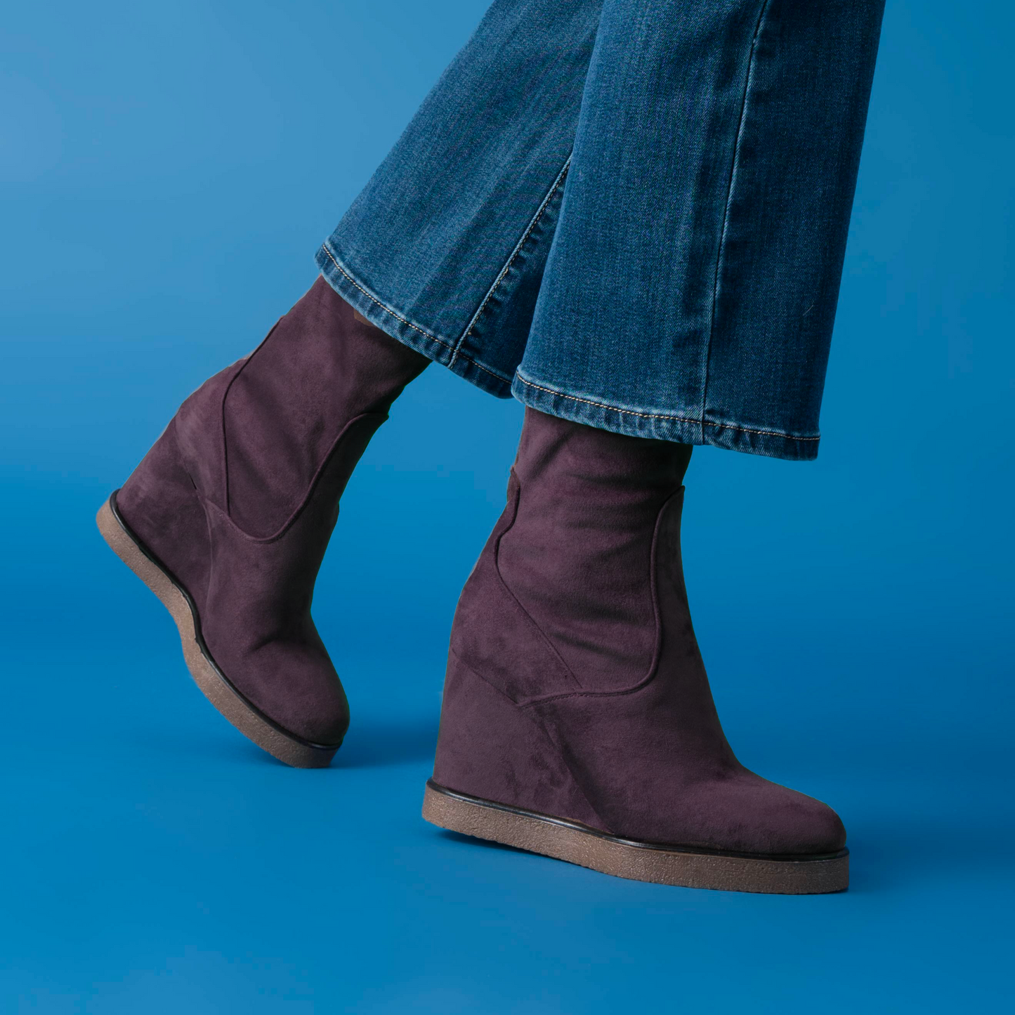Nicole 3 Burgundy Ankle Boot