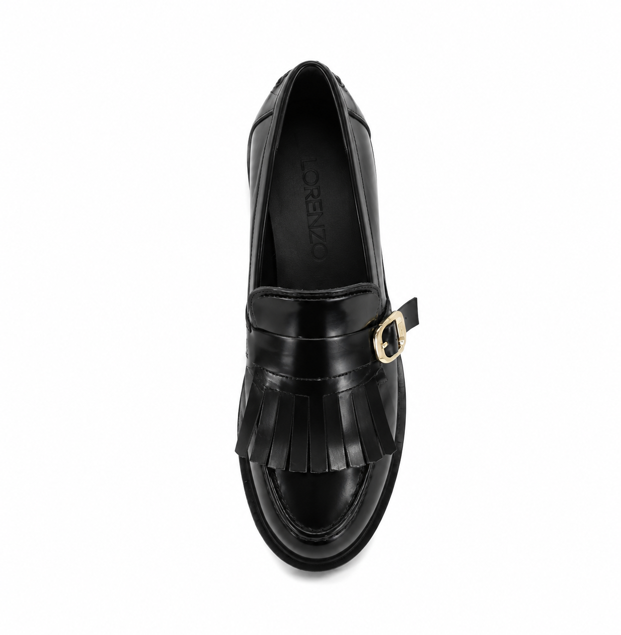 Ginevra 1 Black Moccasin