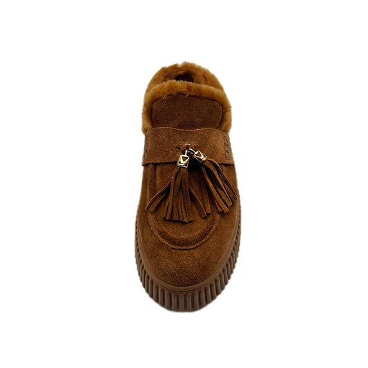 Sally Suede Leather Moccasin