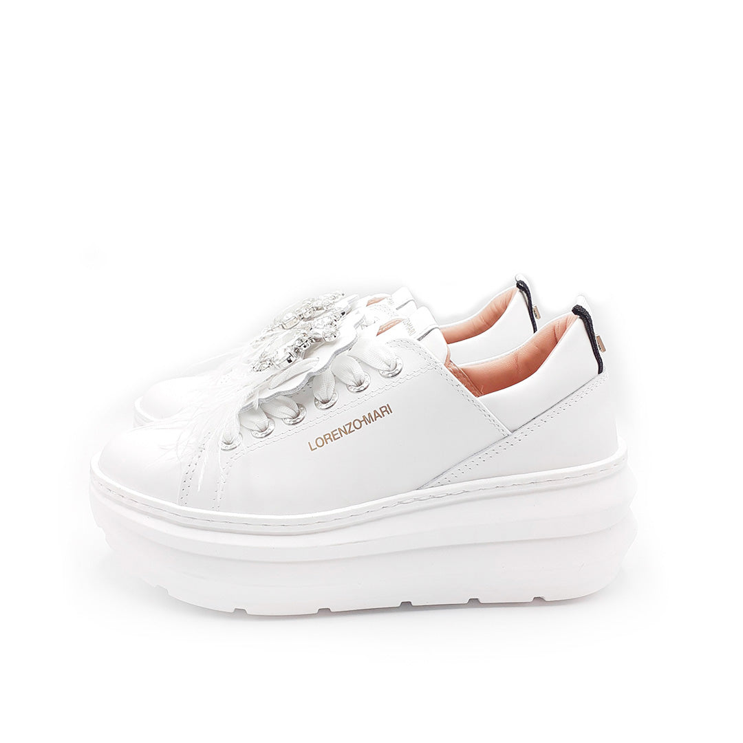 Veronica white sneakers