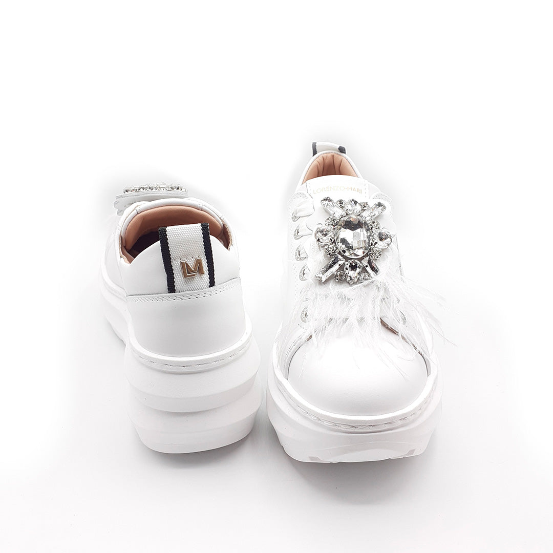 Veronica white sneakers