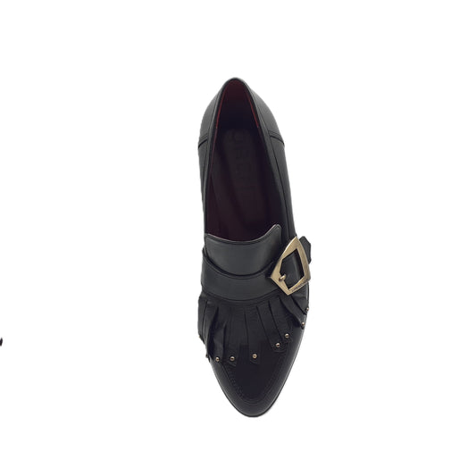 Clea 9 Black Moccasin