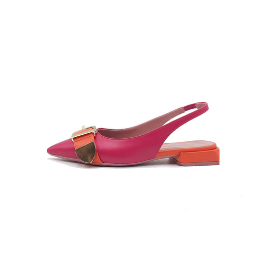 Slingback Giglio Magenta