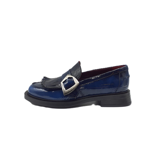 Ginevra 1 Black Moccasin