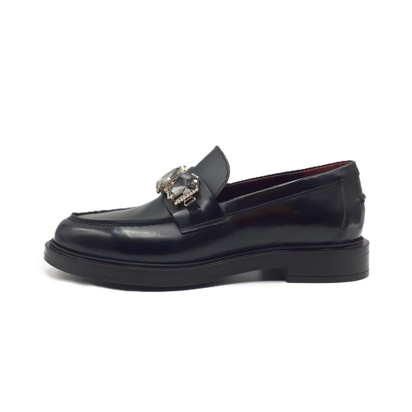 Ginevra 1 Black Moccasin