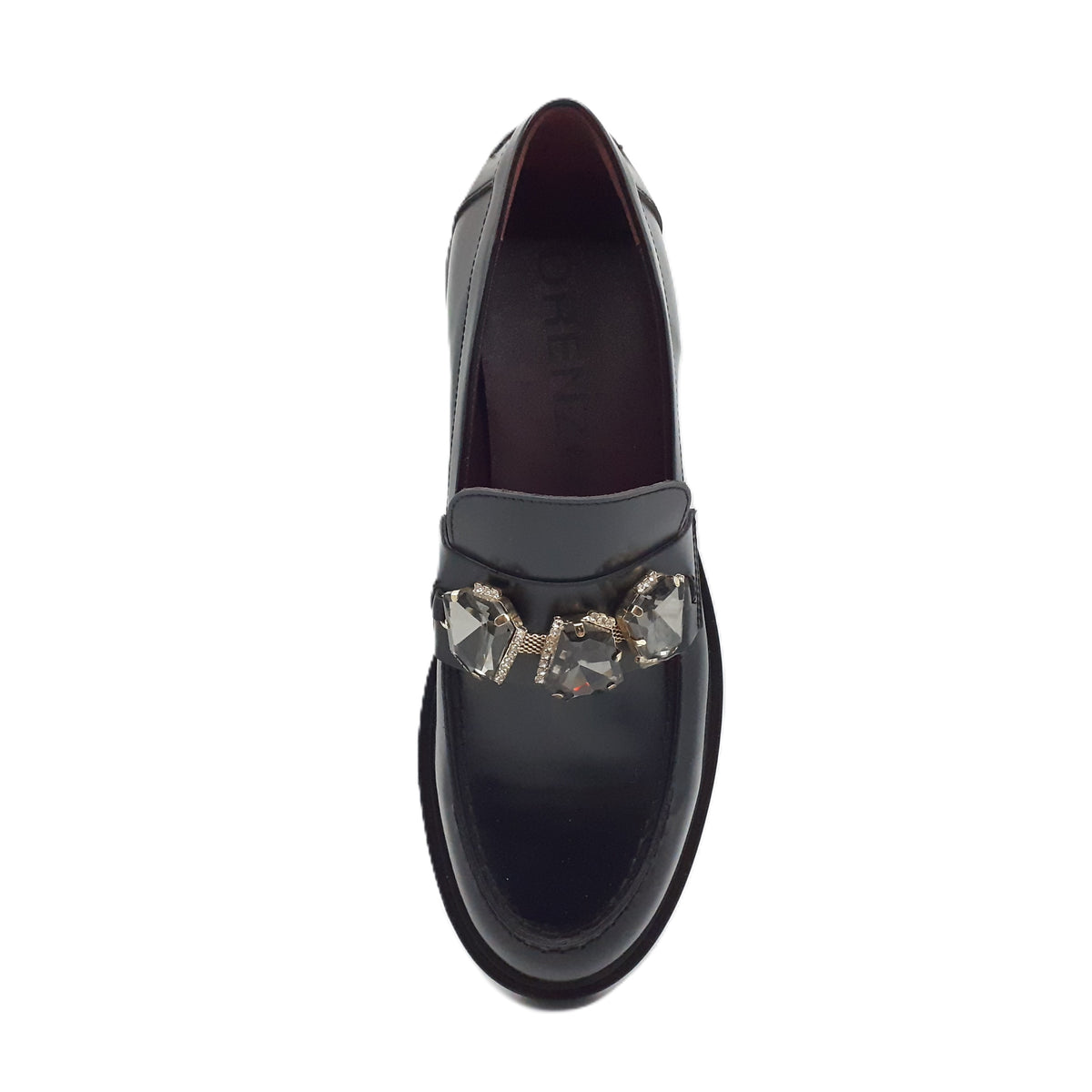 Ginevra 1 Black Moccasin