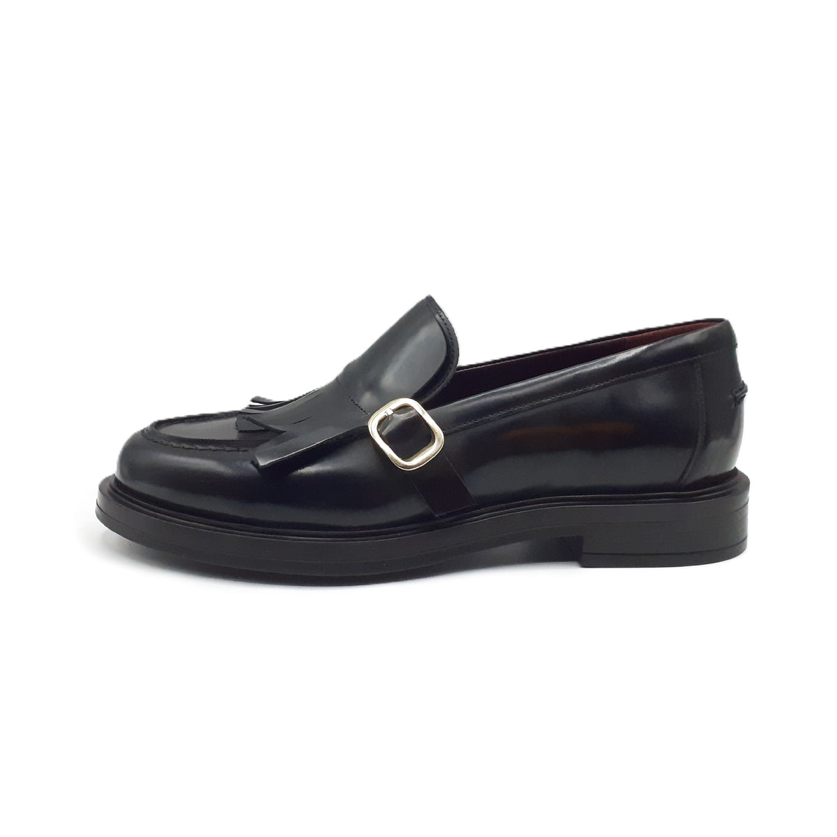 Ginevra 1 Black Moccasin