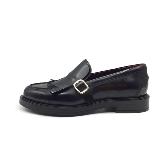Ginevra 1 Black Moccasin