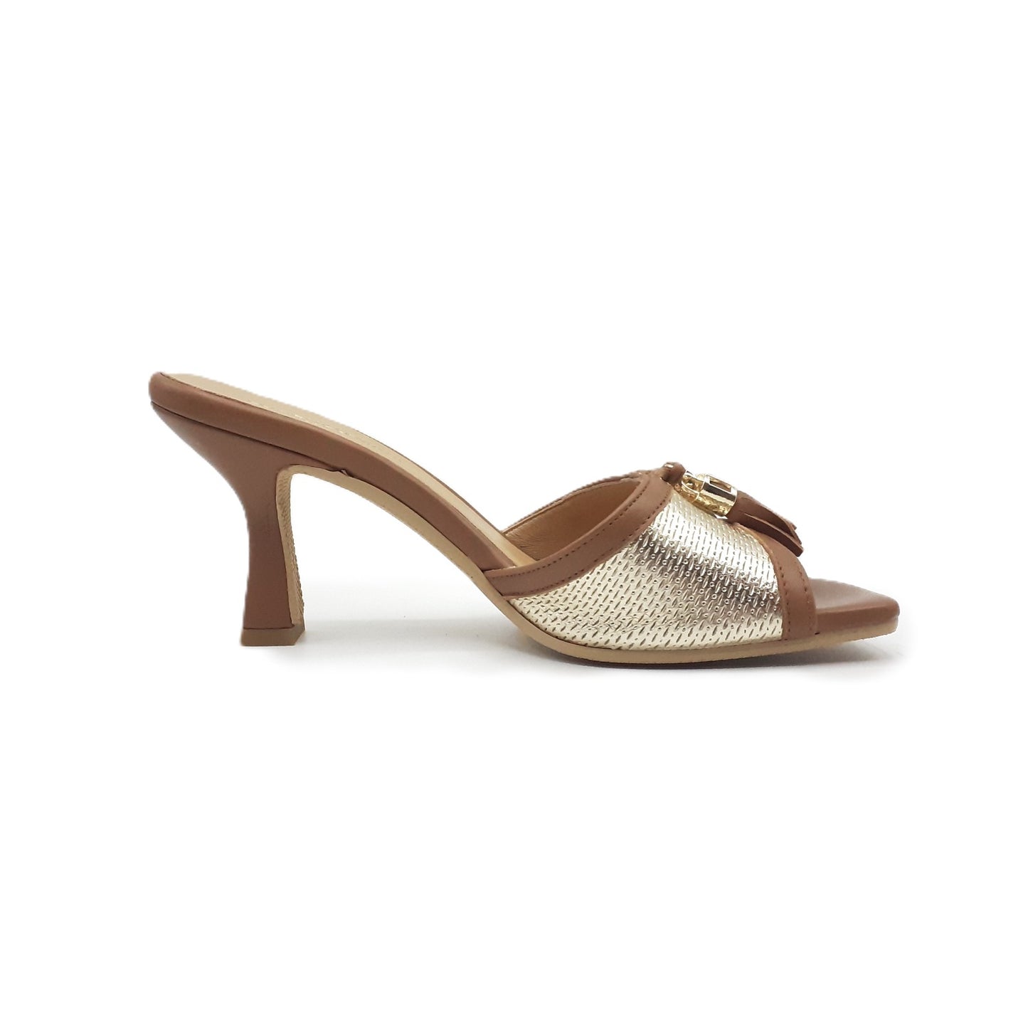 Mirta Silver Sandal