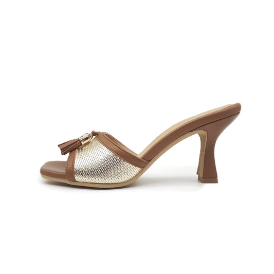 Mirta Silver Sandal