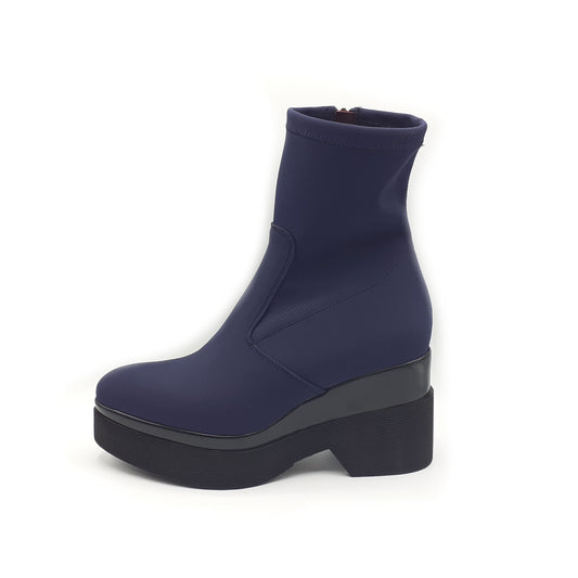 Stivaletto Polly lycra Blu