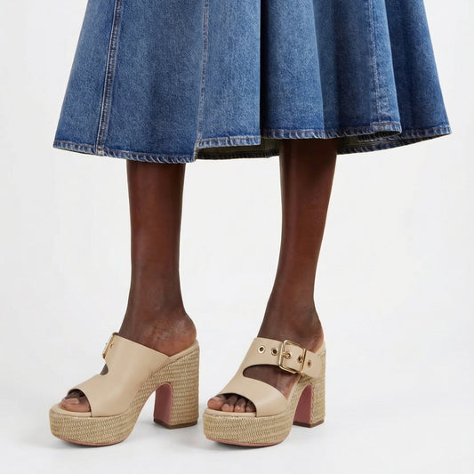 Sabot Peonia 5 Leather