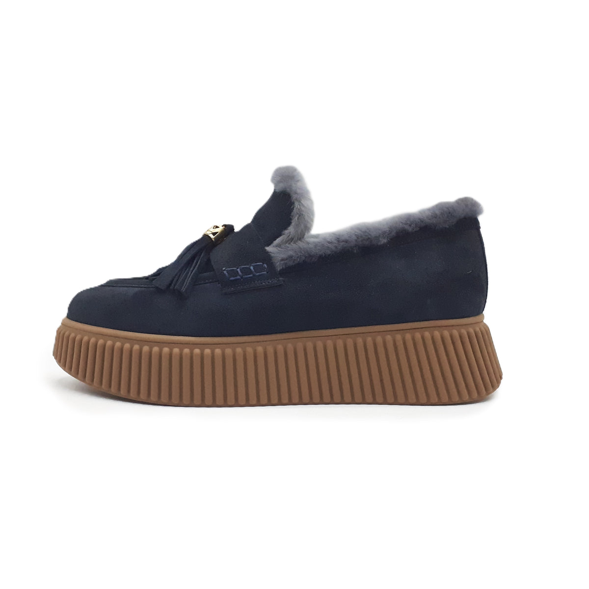 Sally Suede Leather Moccasin