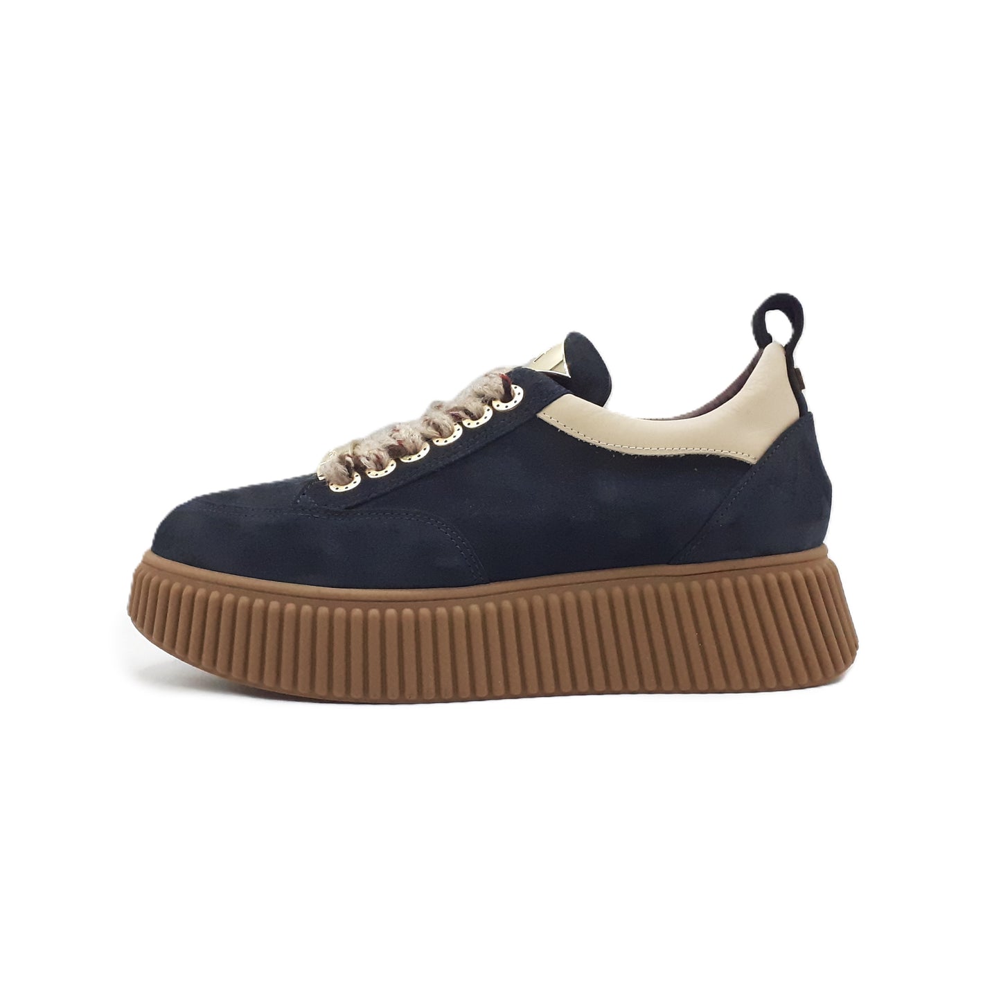 Sally 26 nude/platinum sneakers