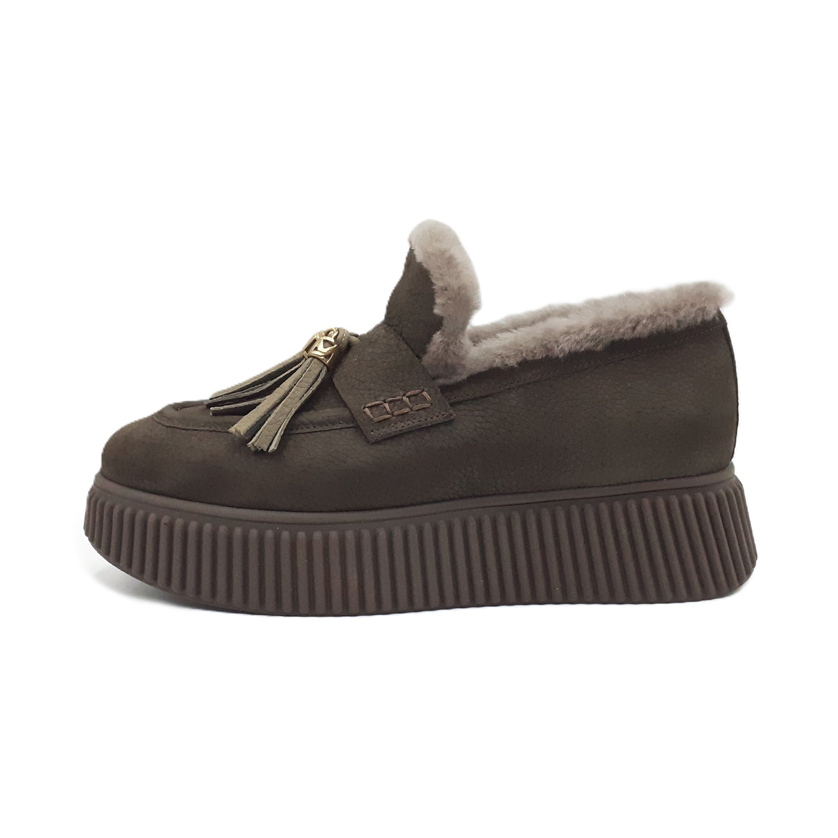 Sally Suede Leather Moccasin