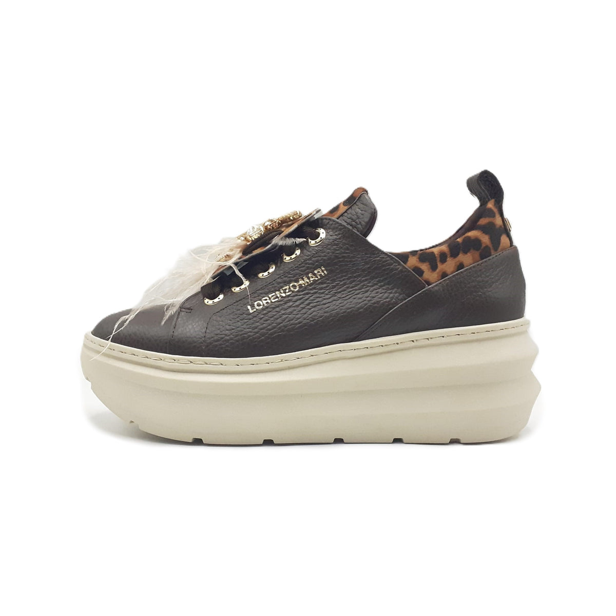 Veronica Black Leopard