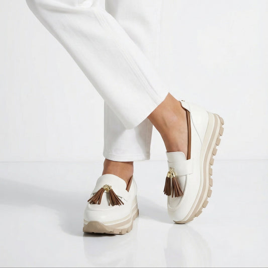 Mocassino Dea 8 bianco