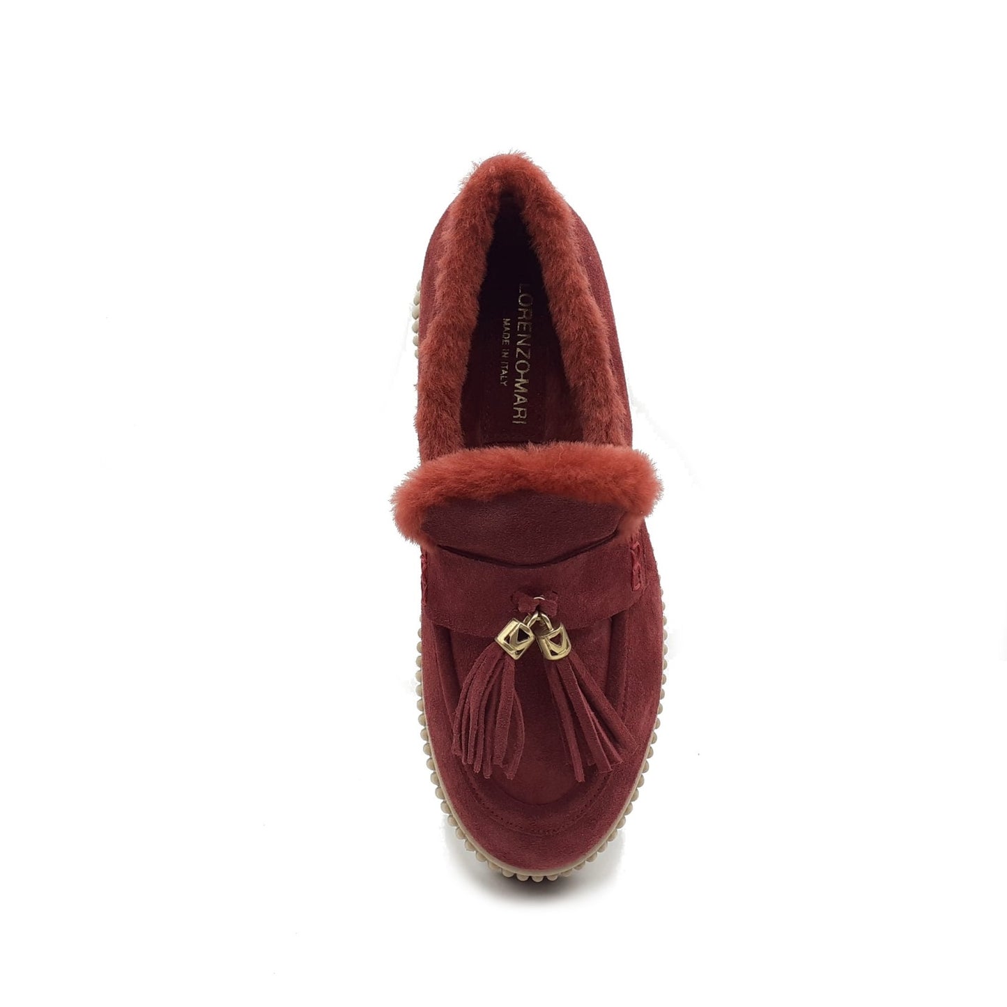 Mocassino Sally Camoscio Burgundy