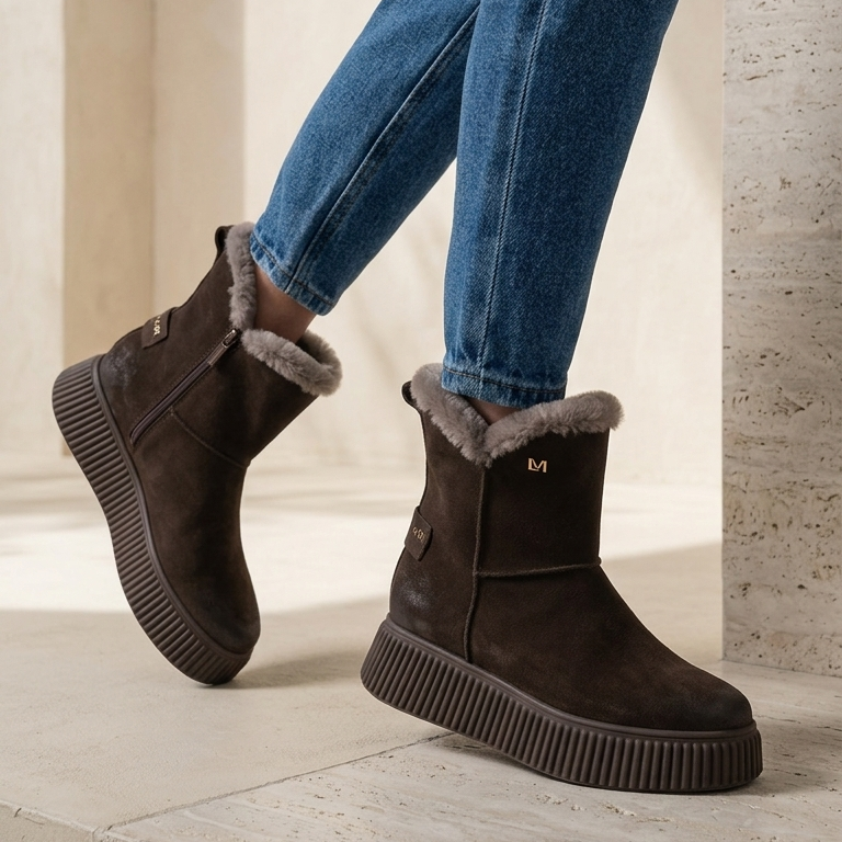 Boots Sally 13 Suede Leather