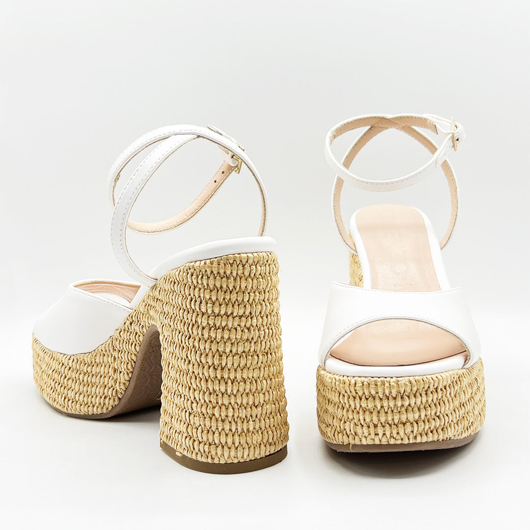 Sandal Peony 3 White