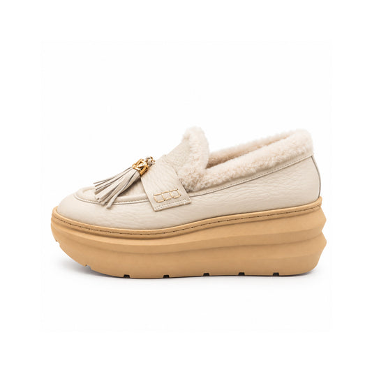 Veronica Rafia Platinum Sneakers